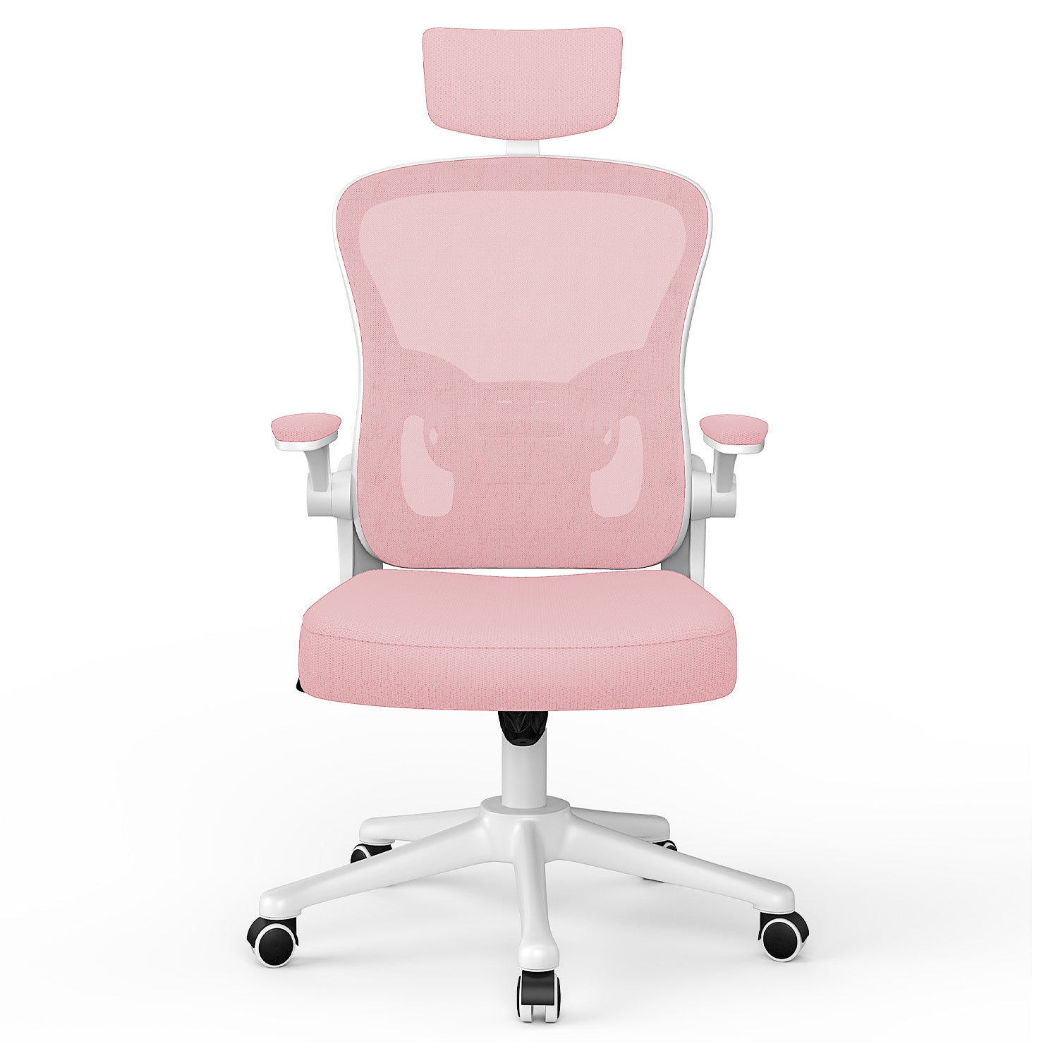 Office Chair Ergonomic Desk Chair, Executive Swivel Computer Chair with Padded Seat Cushion for Home/Office, Max Load 150kg