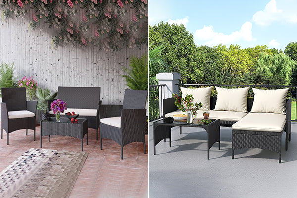 Classic VS Modern Rattan Garden Furniture