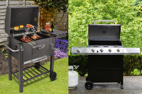 Gas Grill VS Charcoal Grill