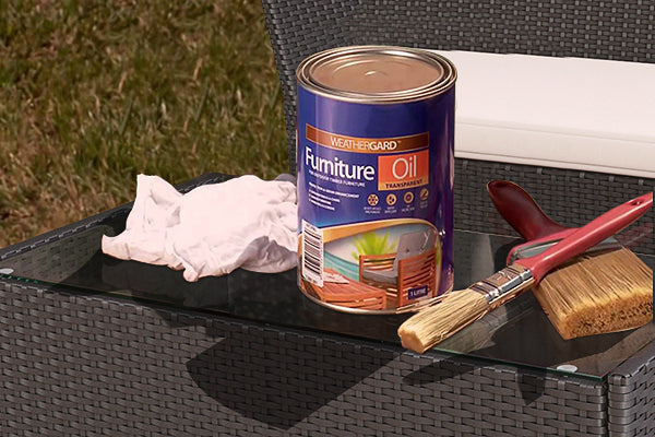 Rejuvenated Rattan Furniture by Oiling
