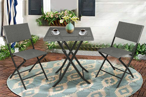 Styling Ideas for a 3 Piece Rattan Patio Set