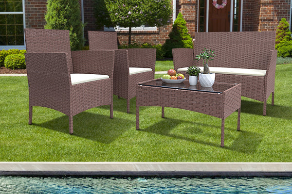Wobbly Rattan Garden Chairs