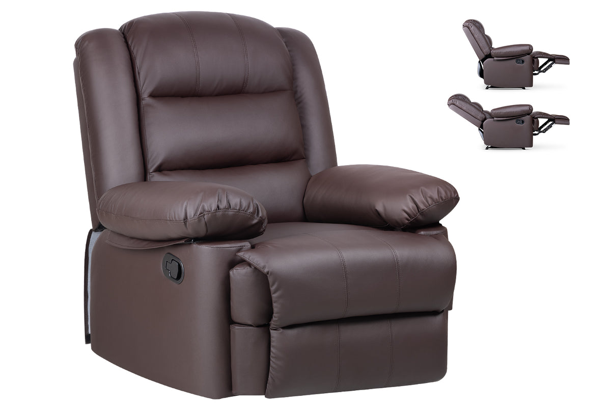 Recliner without footrest best sale