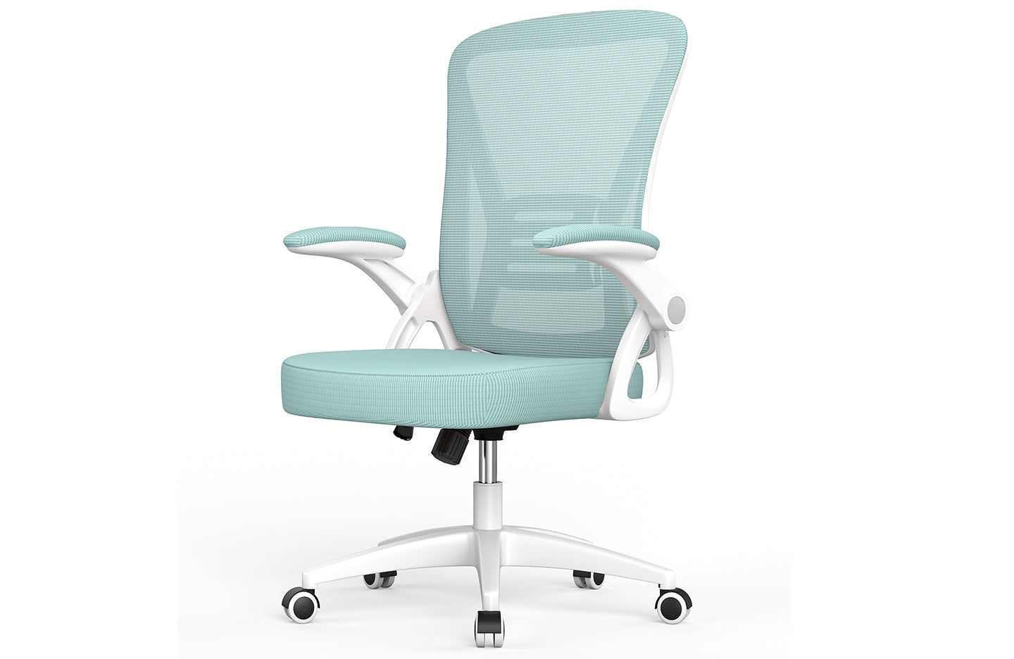 Office Chair Ergonomic Desk Chair with 90° Flip-up Armrest, Height Adjustable Office Desk Chair