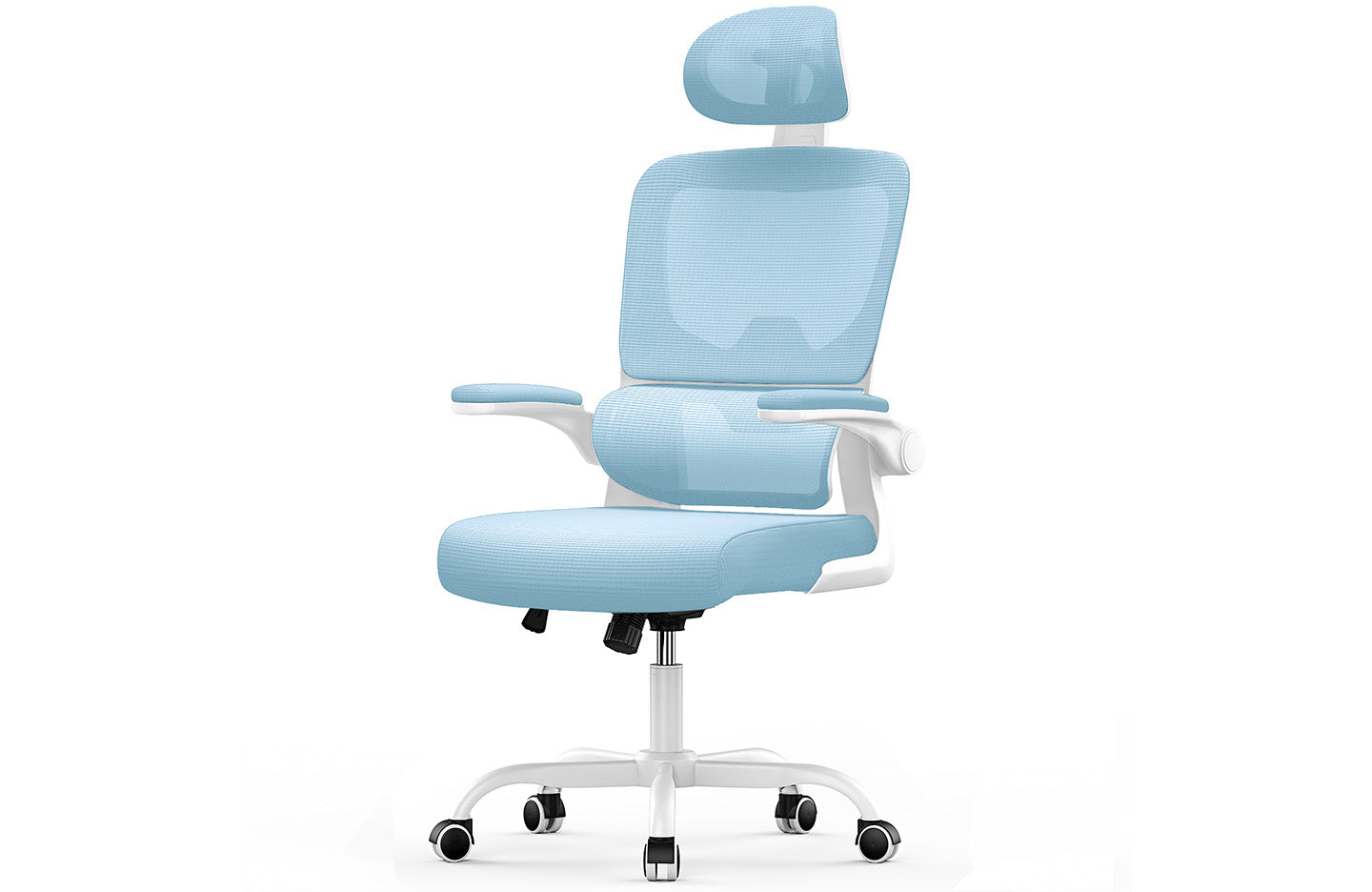 Office Chair Ergonomic Desk Chair, Executive Swivel Computer Chair with Padded Seat Cushion for Home/Office, Max Load 150kg