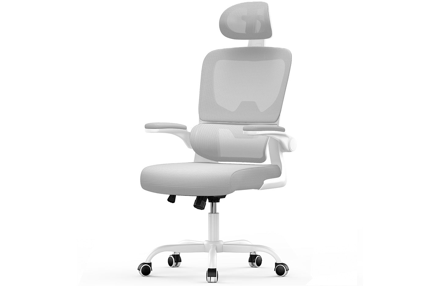 Office Chair Ergonomic Desk Chair, Executive Swivel Computer Chair with Padded Seat Cushion for Home/Office, Max Load 150kg