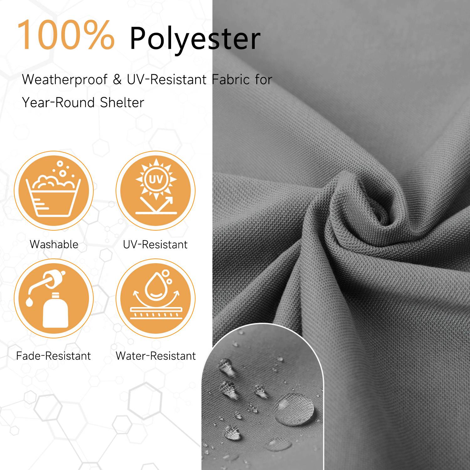 Outdoor Retractable Pergola with Canopy 2.4m/3m for Garden Lawn Patio Gazebo