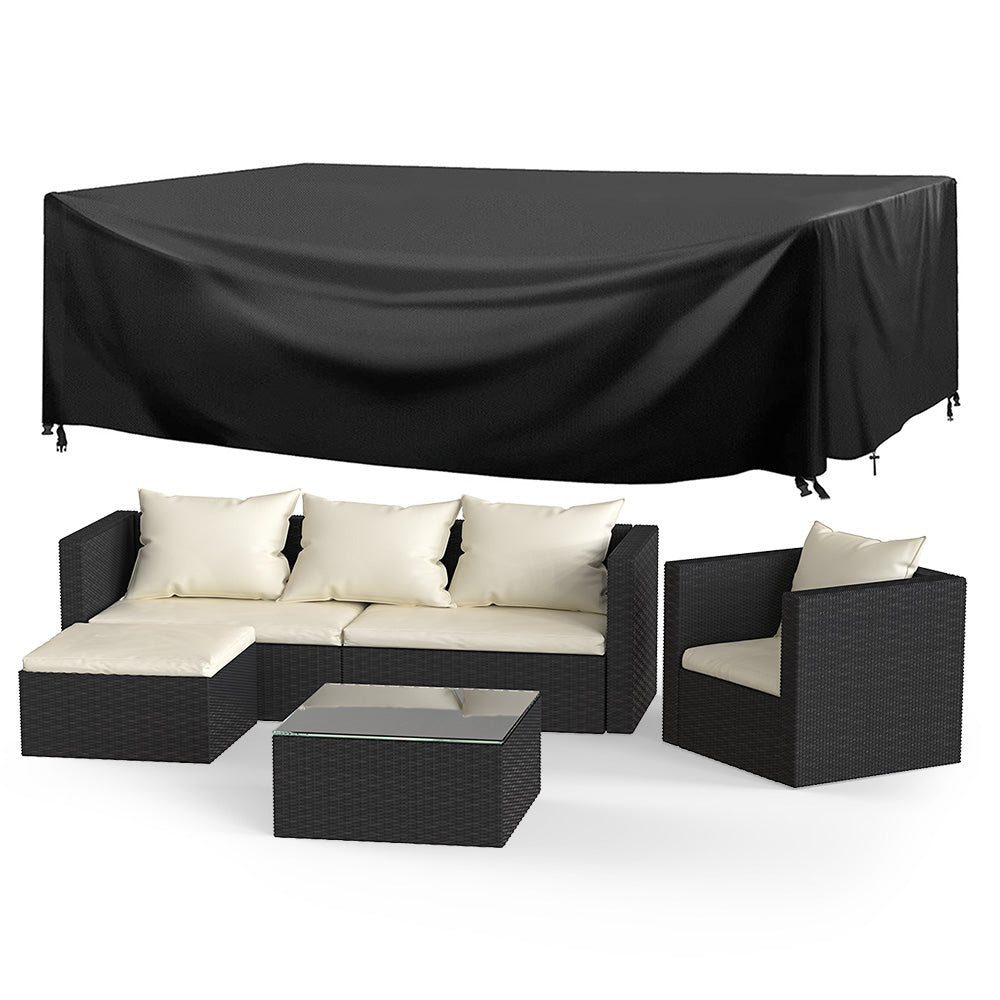 Garden Furniture Rattan Modular Corner Sofa Set 5 Seats  (2026 New Version)