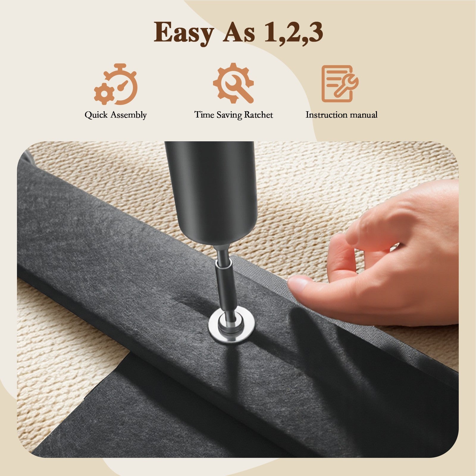 Divan Base Bed Frame With Headboard - No Mattress, No Storage