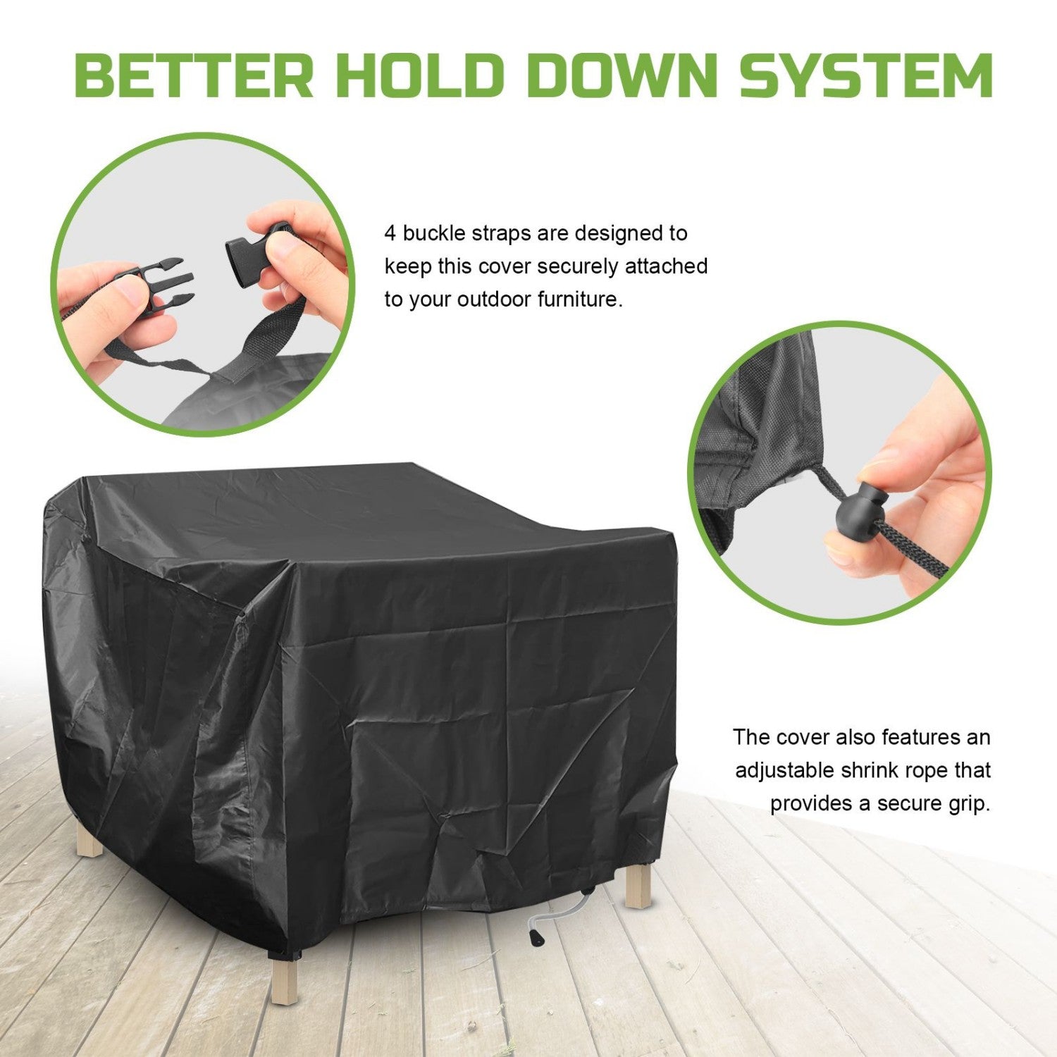 Patio Furniture Cover, Waterproof Outdoor Furniture Cover for Patio Table and Chair