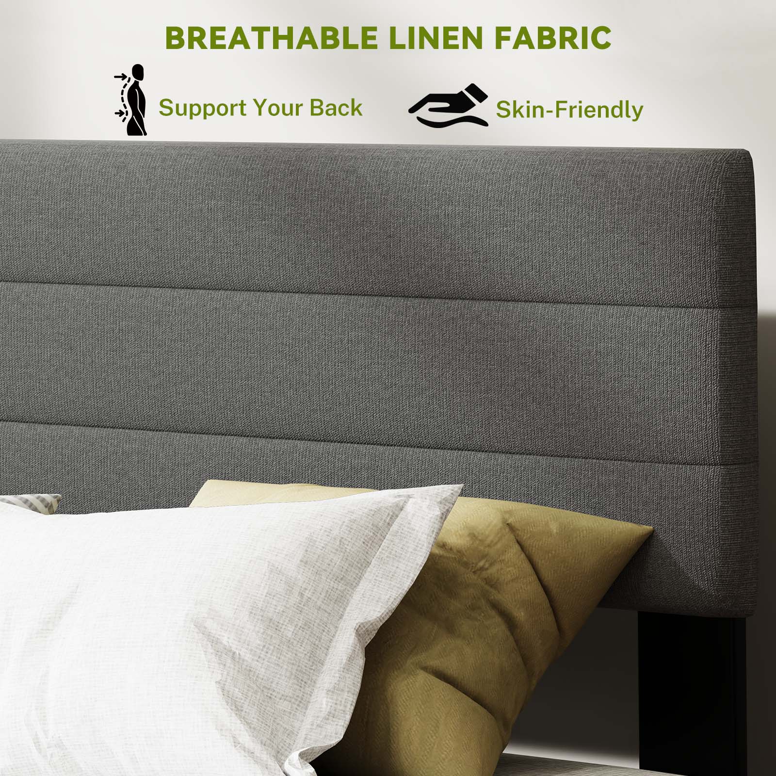 Divan Base Bed Frame With Headboard - No Mattress, No Storage