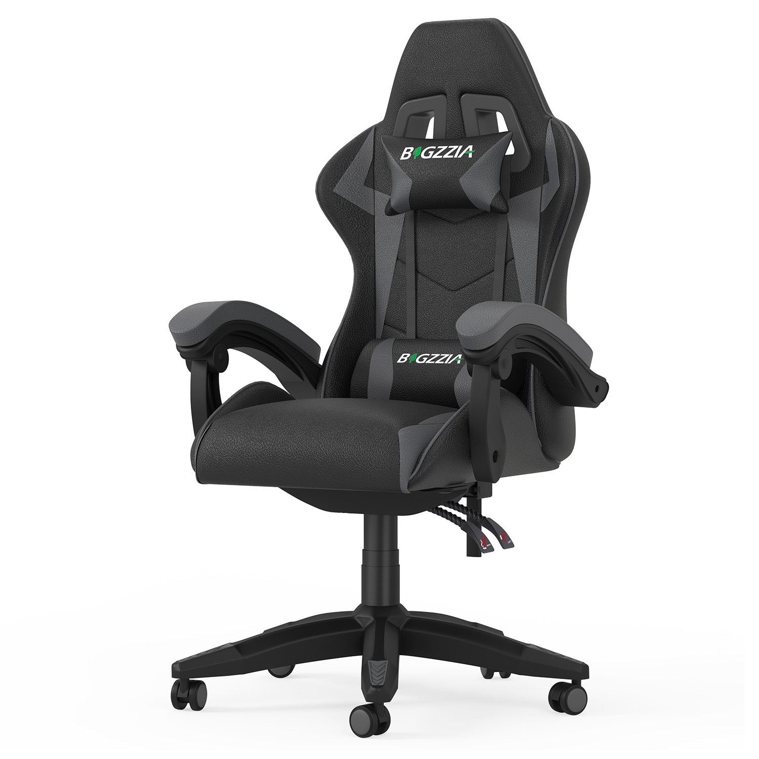 Gaming Chair Ergonomic Design with Headrest and Lumbar Pillow