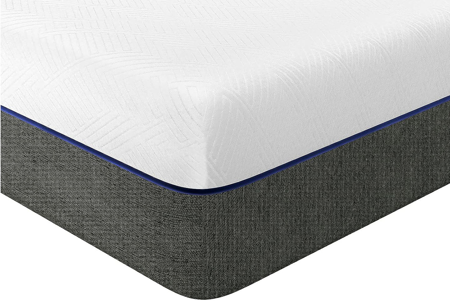 Memory Foam Mattress, Soft Fabric, Skin-friendly Mattress, Breathable Cover, 2 Layer for More Supportive 5FT King (150x200x20cm)