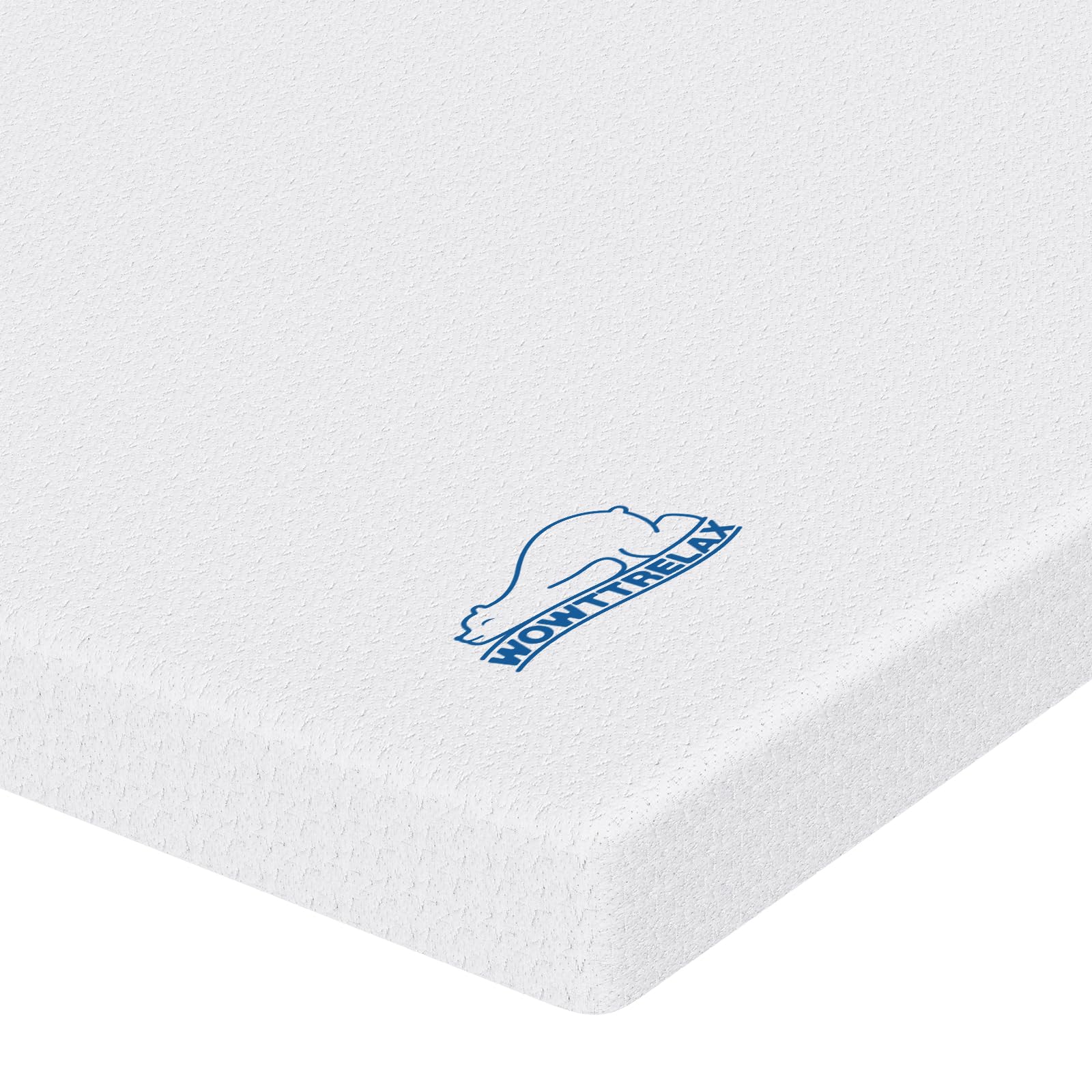 Mattress Topper Dual Layer 5cm Memory Foam Mattress Topper with Removable & Washable Cover
