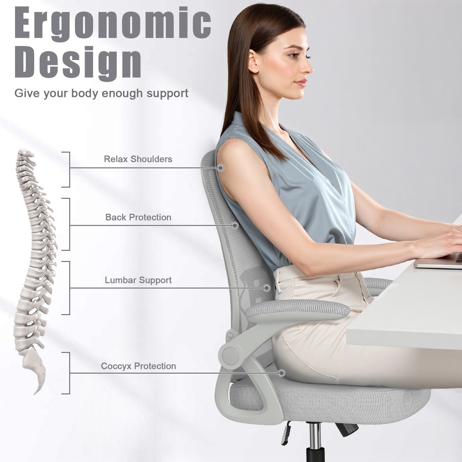 Lumbar Support Aeron Chair Arm Adjustment Height Adjustment