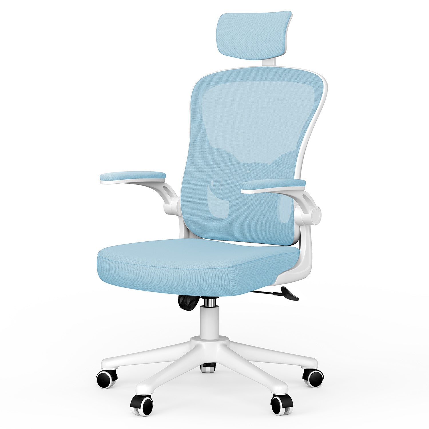 Office Chair Ergonomic Desk Chair, Executive Swivel Computer Chair with Padded Seat Cushion for Home/Office, Max Load 150kg
