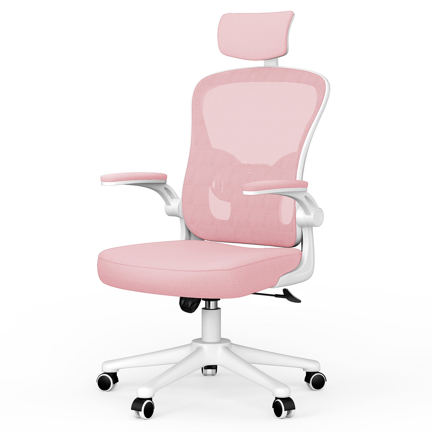 Office Chair Ergonomic Desk Chair, Executive Swivel Computer Chair with Padded Seat Cushion for Home/Office, Max Load 150kg