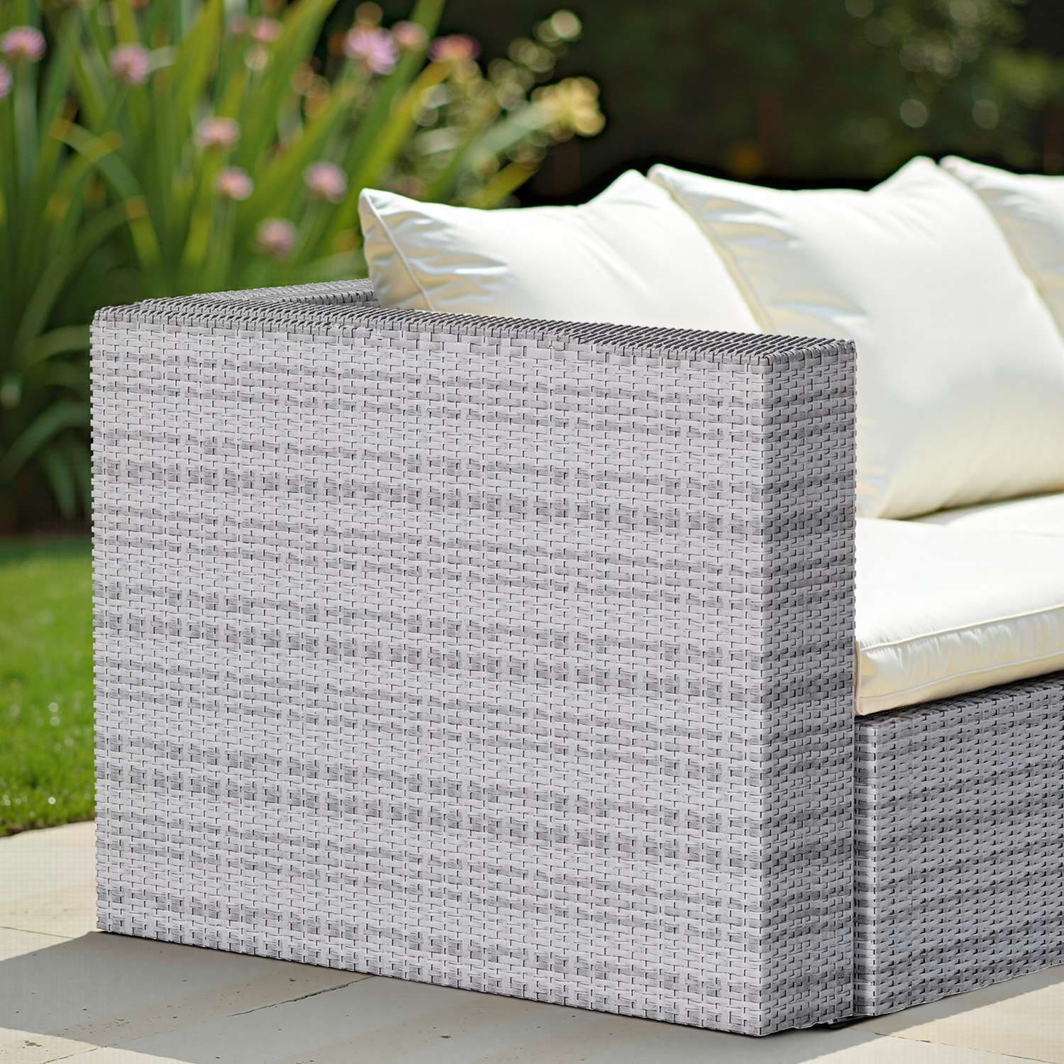 Garden Furniture Rattan Modular Corner Sofa Set 5 Seats  (2026 New Version)