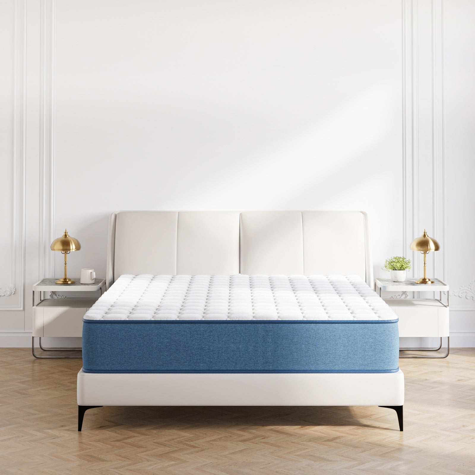 Hybrid Mattress Memory Foam Pocket Sprung Mattress with 7-Zone Orthopaedic