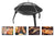 Round Charcoal BBQ Grill Foldable Fire Pit Heater for Outdoor Garden Camping